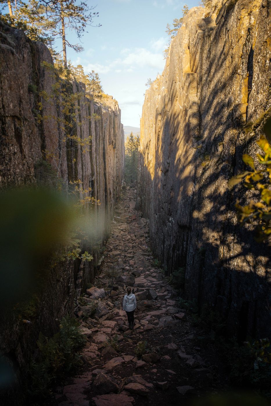 Slåttdalsskrevan (Höga Kusten), Skuleskogens Nationalpark, Sweden