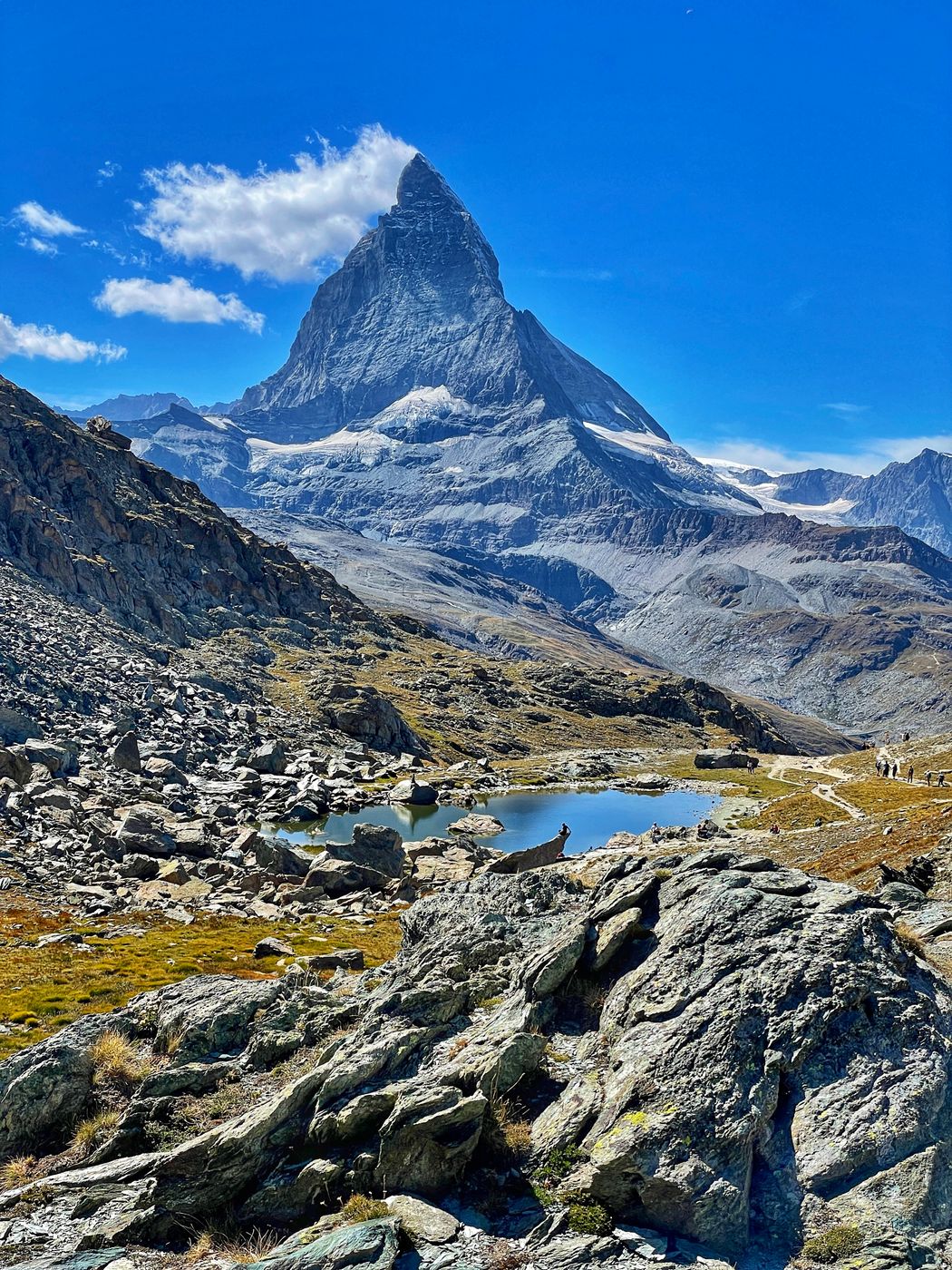 Small lake close to Riffelsee, Switzerland
