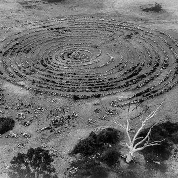 Stone Maze, Lightning Ridge, New South Wales, Australia