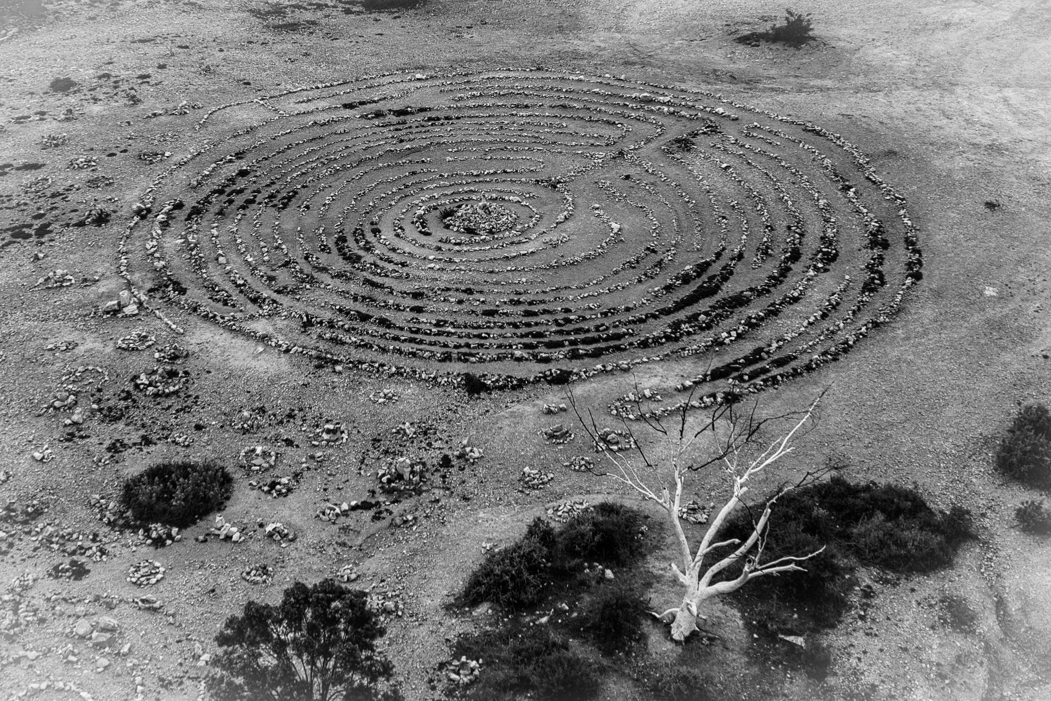 Stone Maze, Lightning Ridge, New South Wales, Australia