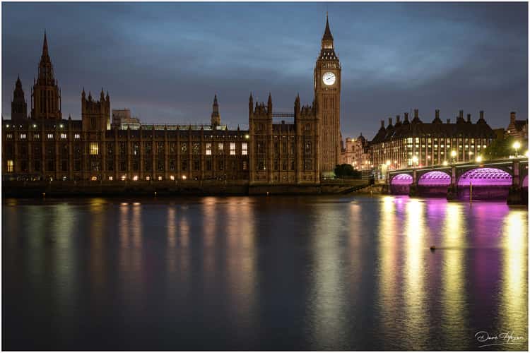 Westminster Bridge and Big Ben, London