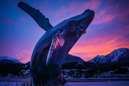 Tahku, the Alaska Whale Sculpture - Juneau, AK
