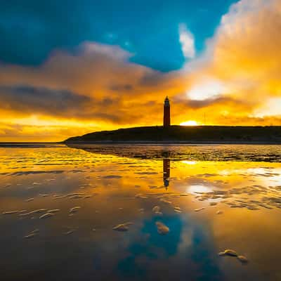 Texel vuurtoren (texel lighthhouse), Netherlands