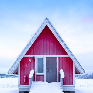 The red hut, Sweden