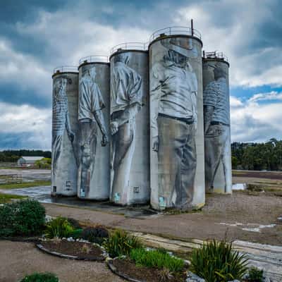 The Silos of The Foundations, Portland, New South Wales, Australia