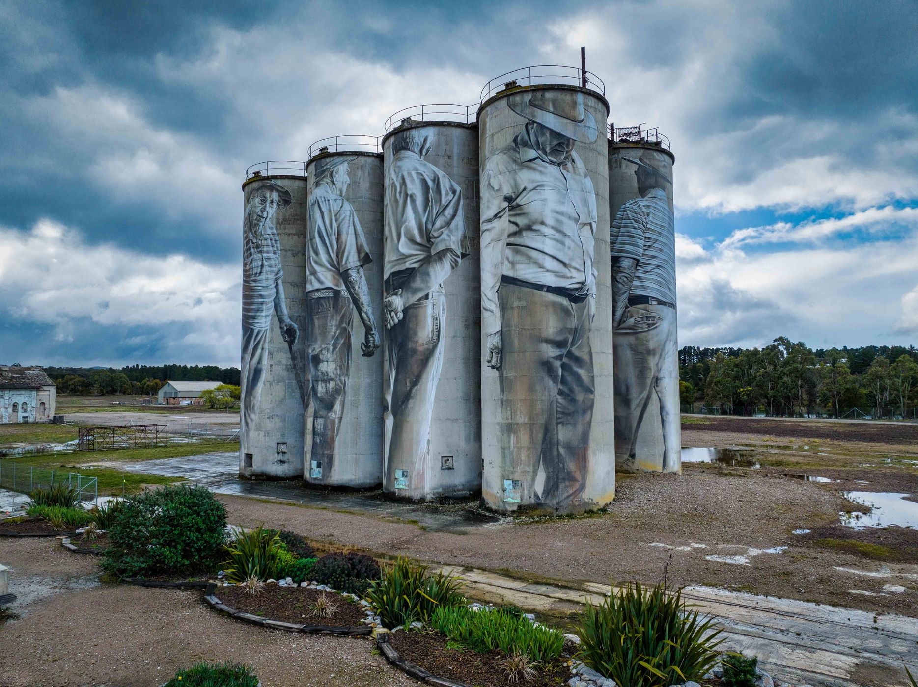 The Silos of The Foundations, Portland, New South Wales, Australia