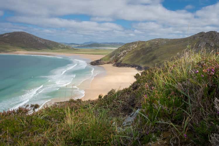 Trá na Rossan view