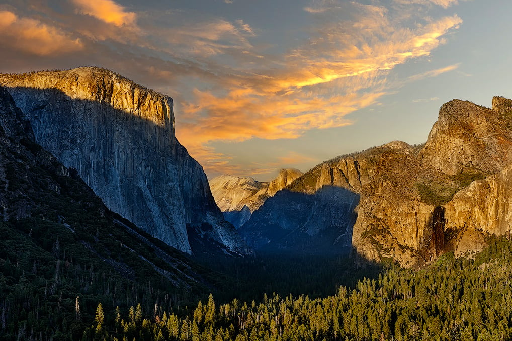 Tunnel View, Yosemite National Park, California, Usa