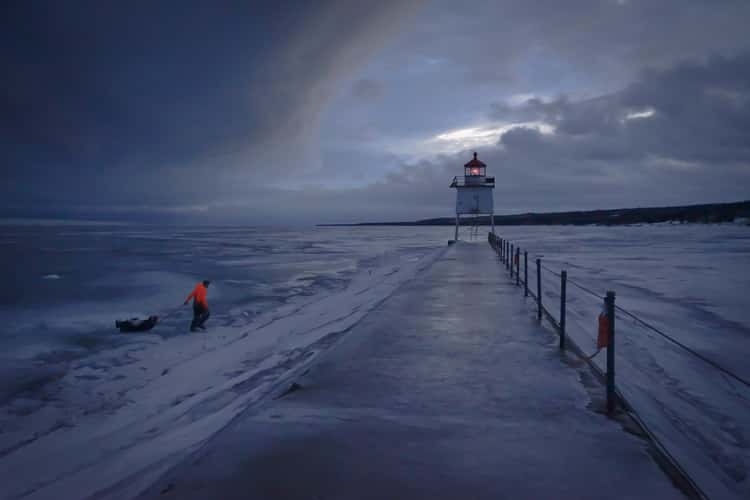 Two Harbors Breakwater Lighthouse - MN