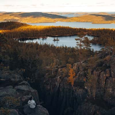 Viewpoint Slättdalsskrevan, Sweden