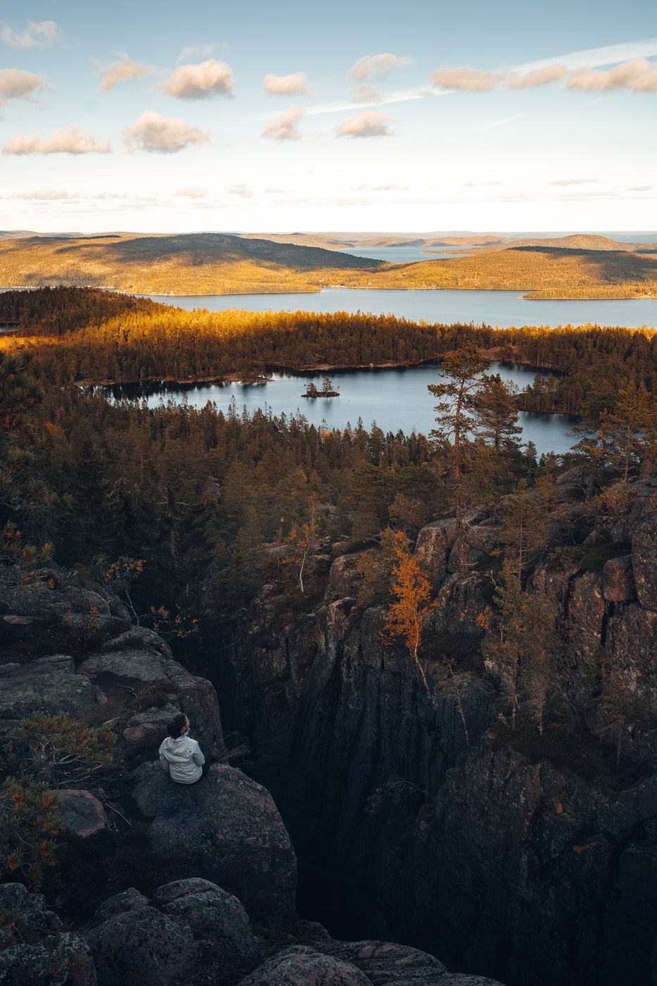 Viewpoint Slättdalsskrevan, Sweden