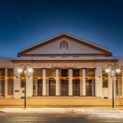 War memorial Hall, Moree, New South Wales, Australia