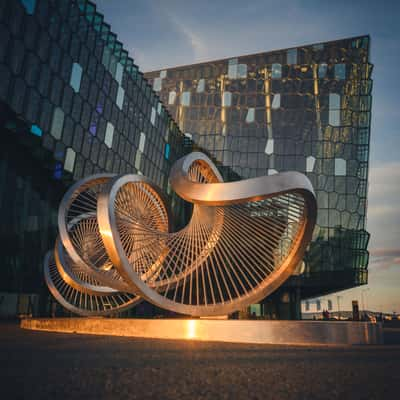 'Wind Harp', Iceland