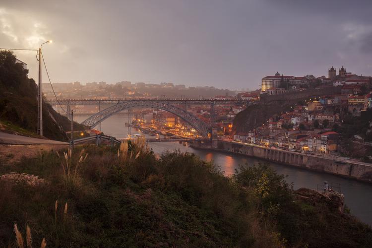 A view from Ponte Infante Dom Henrique by Rudolfo Dalamicio