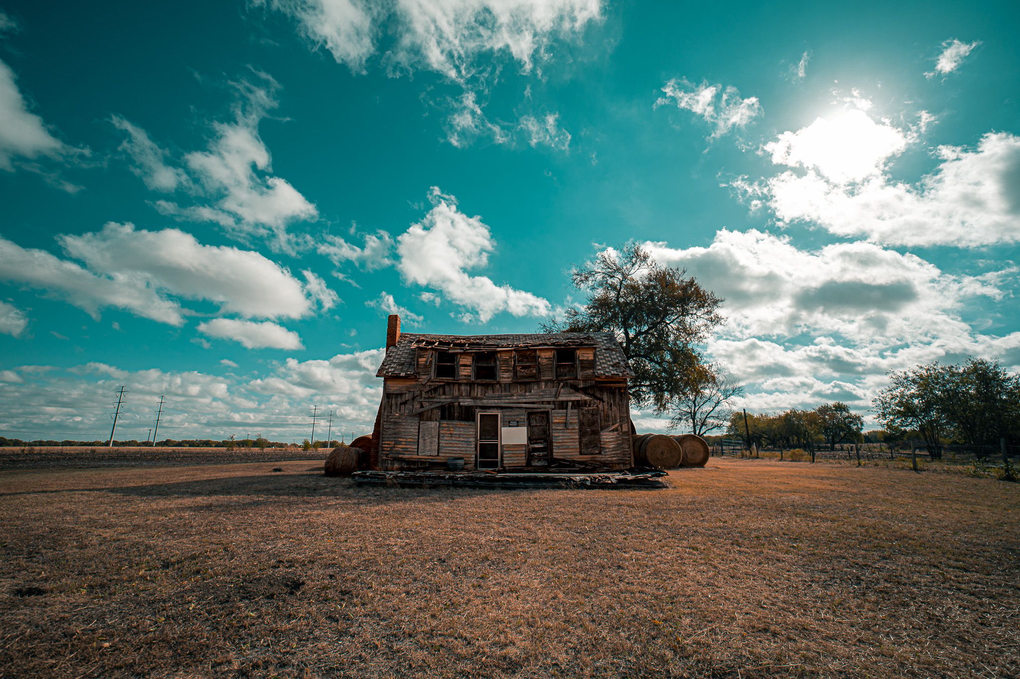 Abandoned Farm House, USA