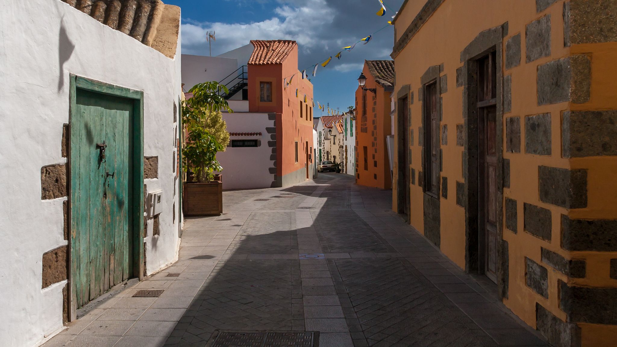 Agüimes old town, Spain