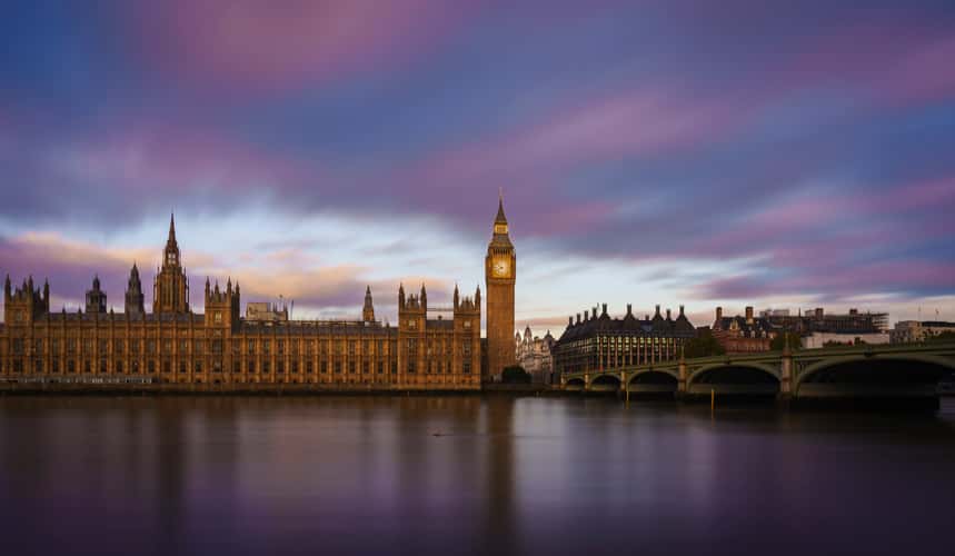 Westminster Bridge and Big Ben, London