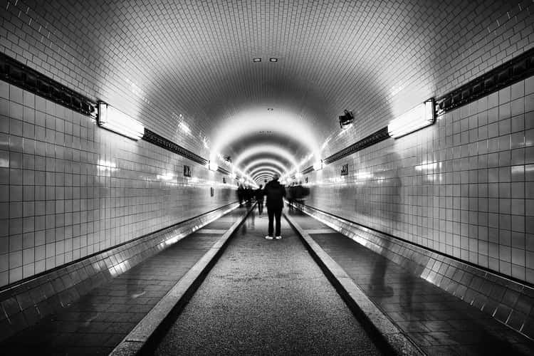 Old Elbe Tunnel, Hamburg