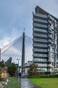ANZAC Bridge and Apartment, Pyrmont, Sydney, NSW