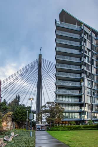 ANZAC Bridge and Apartment, Pyrmont, Sydney, NSW