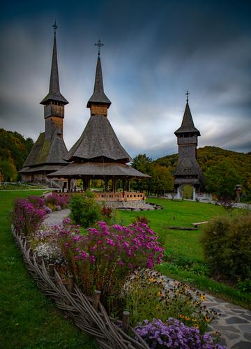 Barsana monastery (Maramures region, Romania)