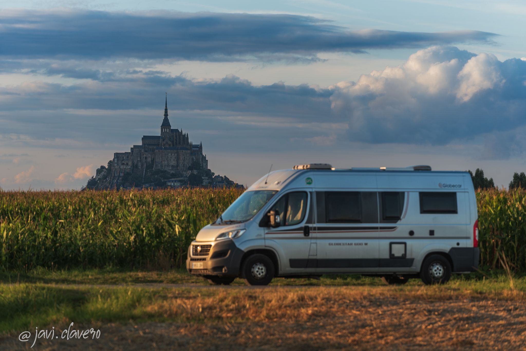 Beauvoir fields at Mont Saint-Michel, France