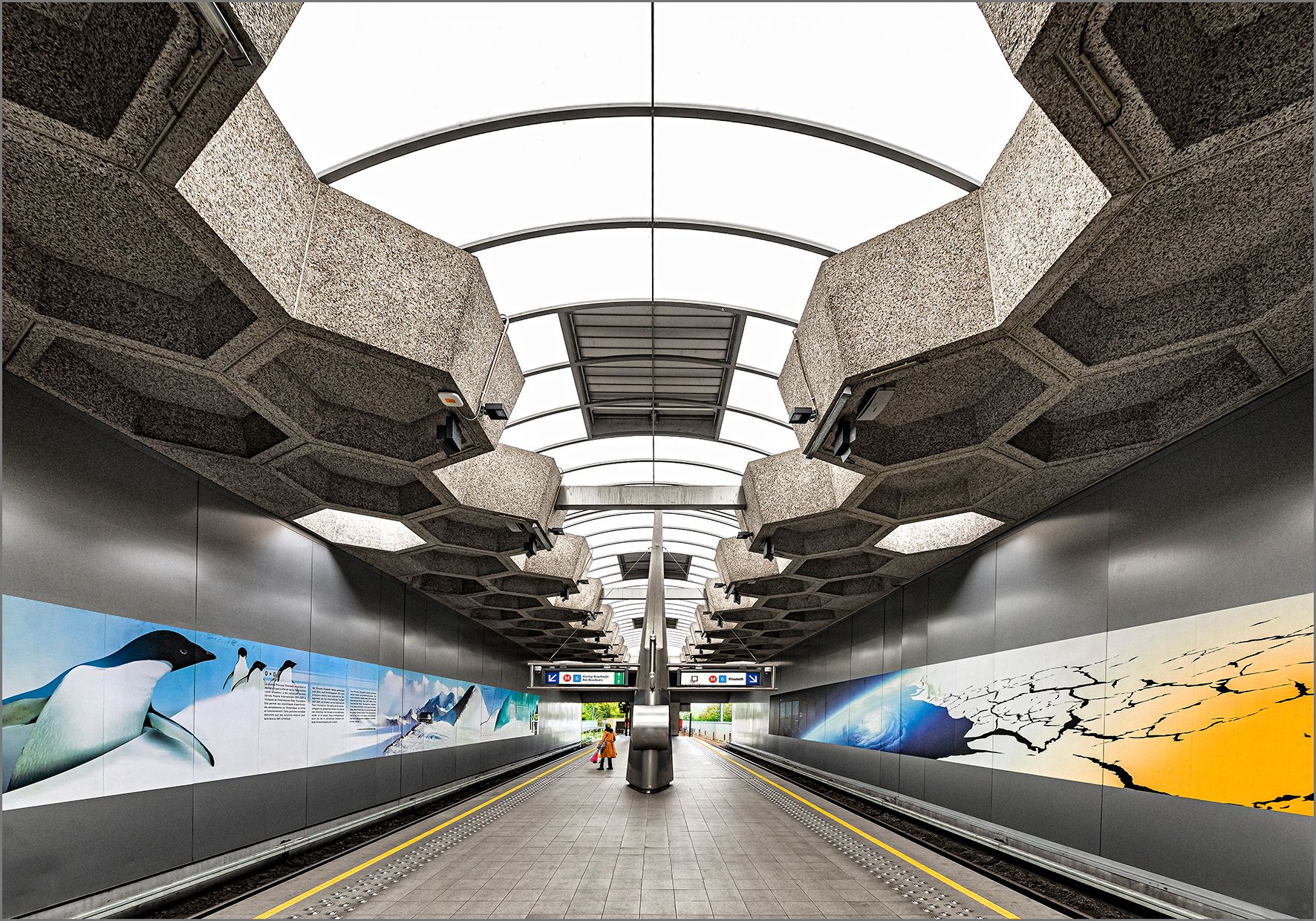 Belgica Subway, Brussels, Belgium