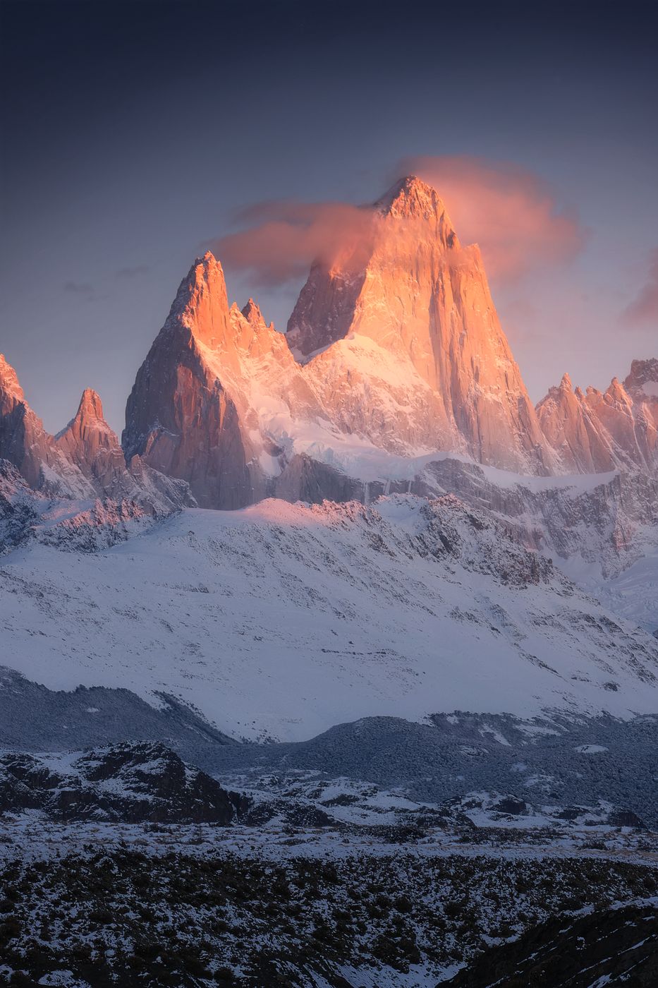 Canadon Rio de Las Vueltas, Argentina