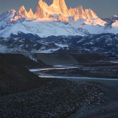 Canadon Rio de Las Vueltas, Argentina