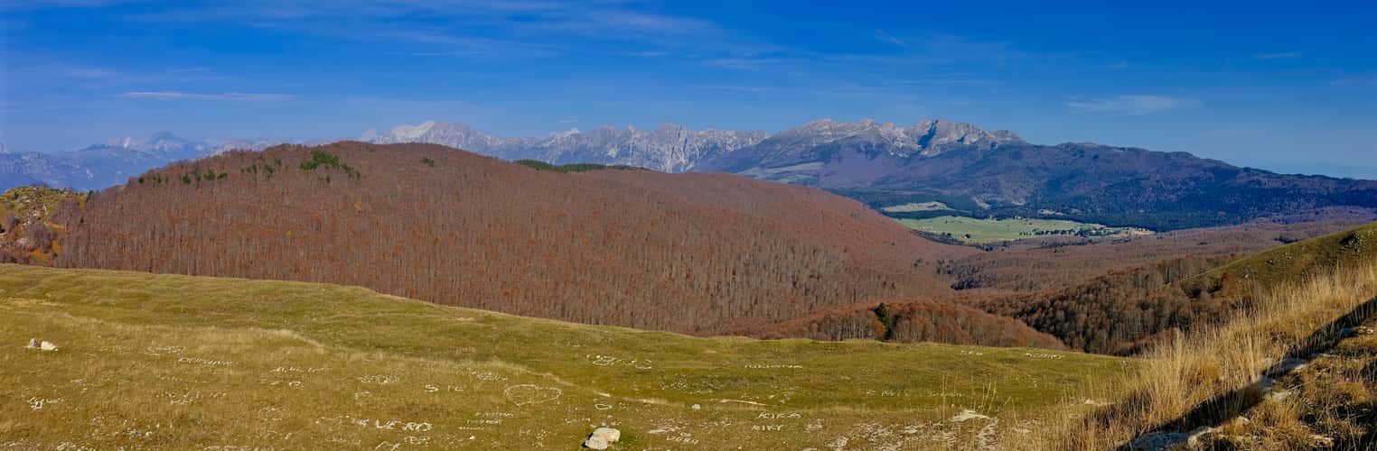 Cansiglio view from Mt. Pizzoc