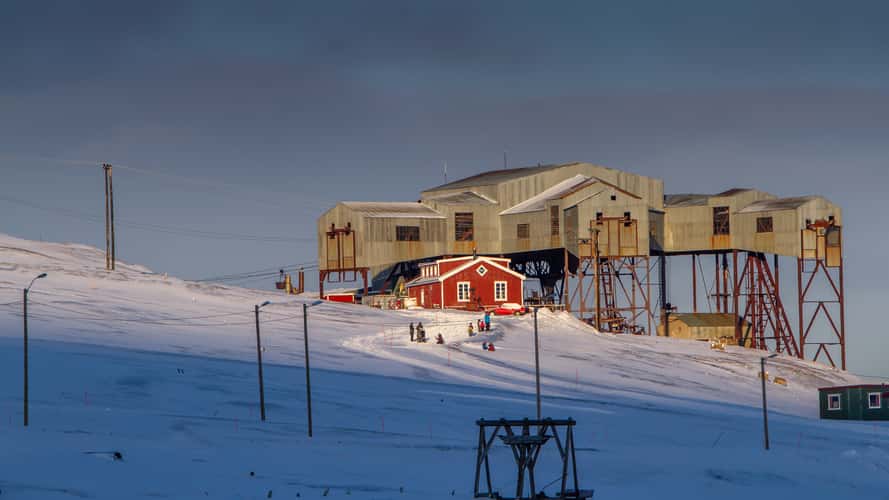 Coal cableway centre