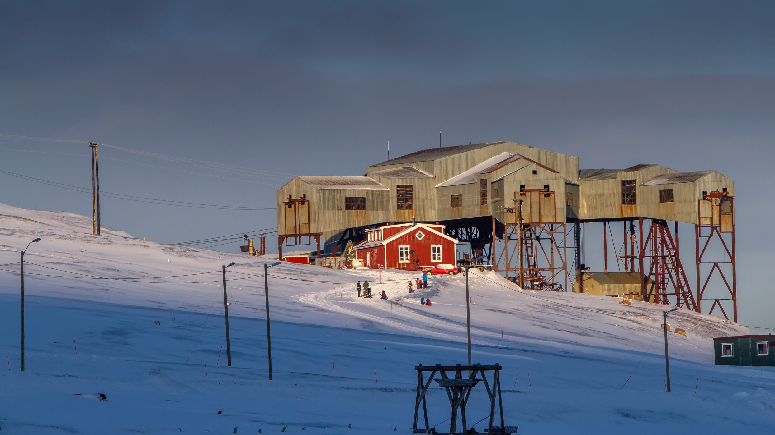 Coal cableway centre, Svalbard & Jan Mayen Islands