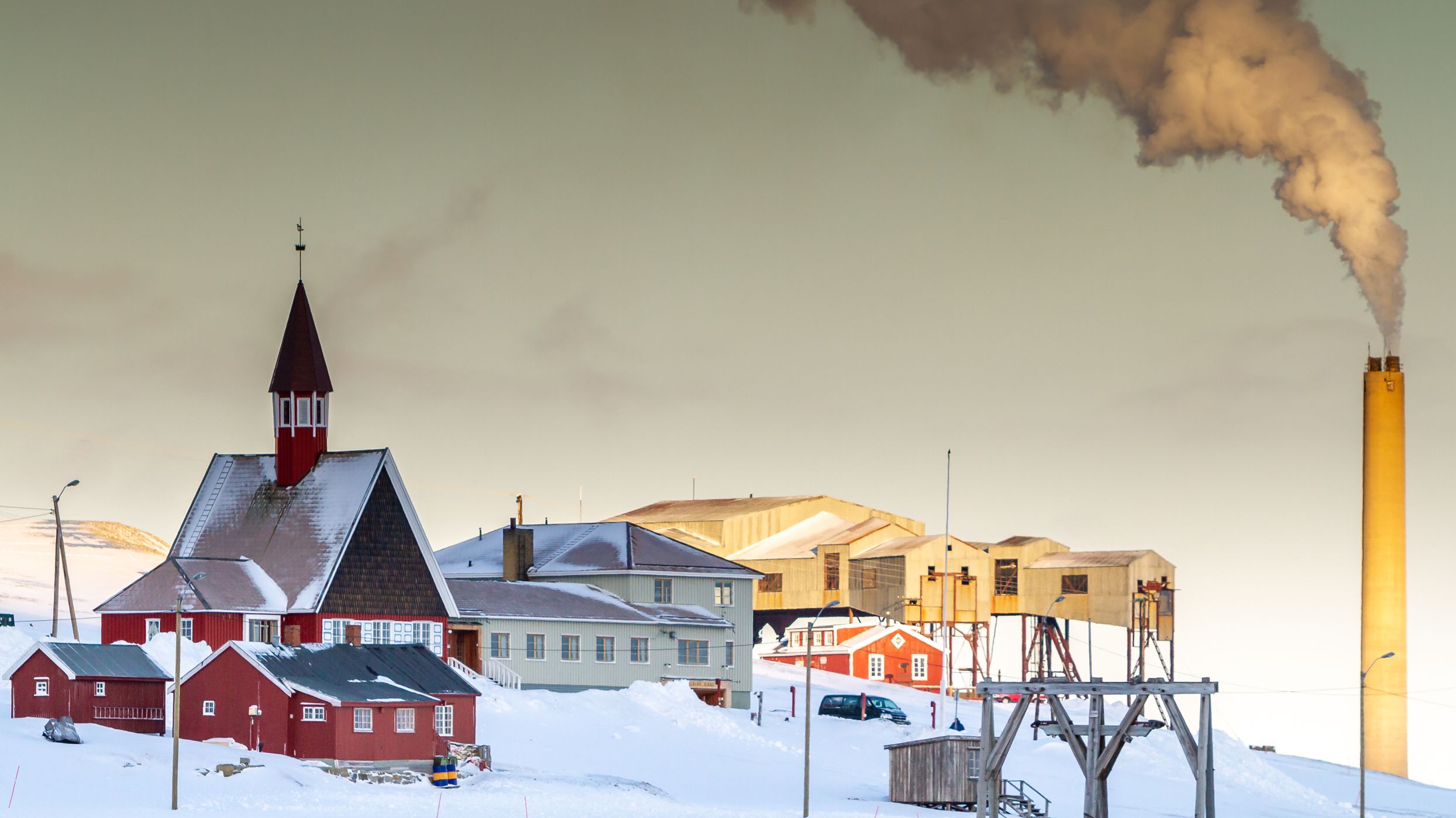 Coal cableway centre, Svalbard & Jan Mayen Islands
