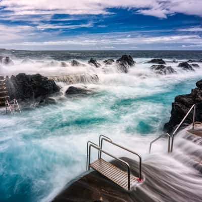 Coastal Pools in Garachico, Tenerife, Spain