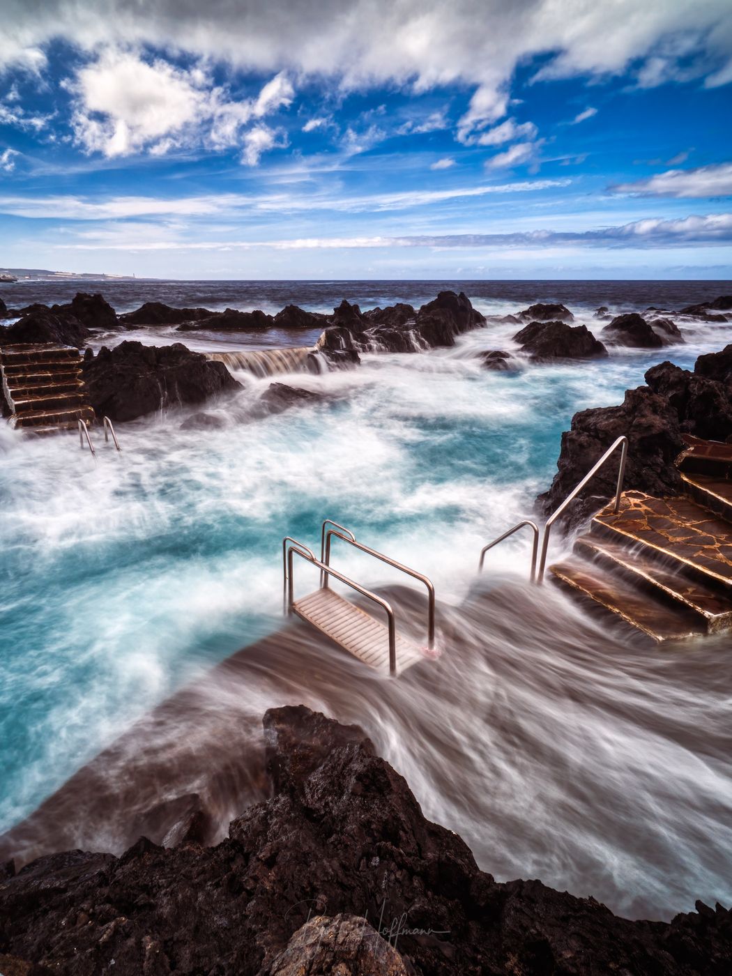 Coastal Pools in Garachico, Tenerife, Spain