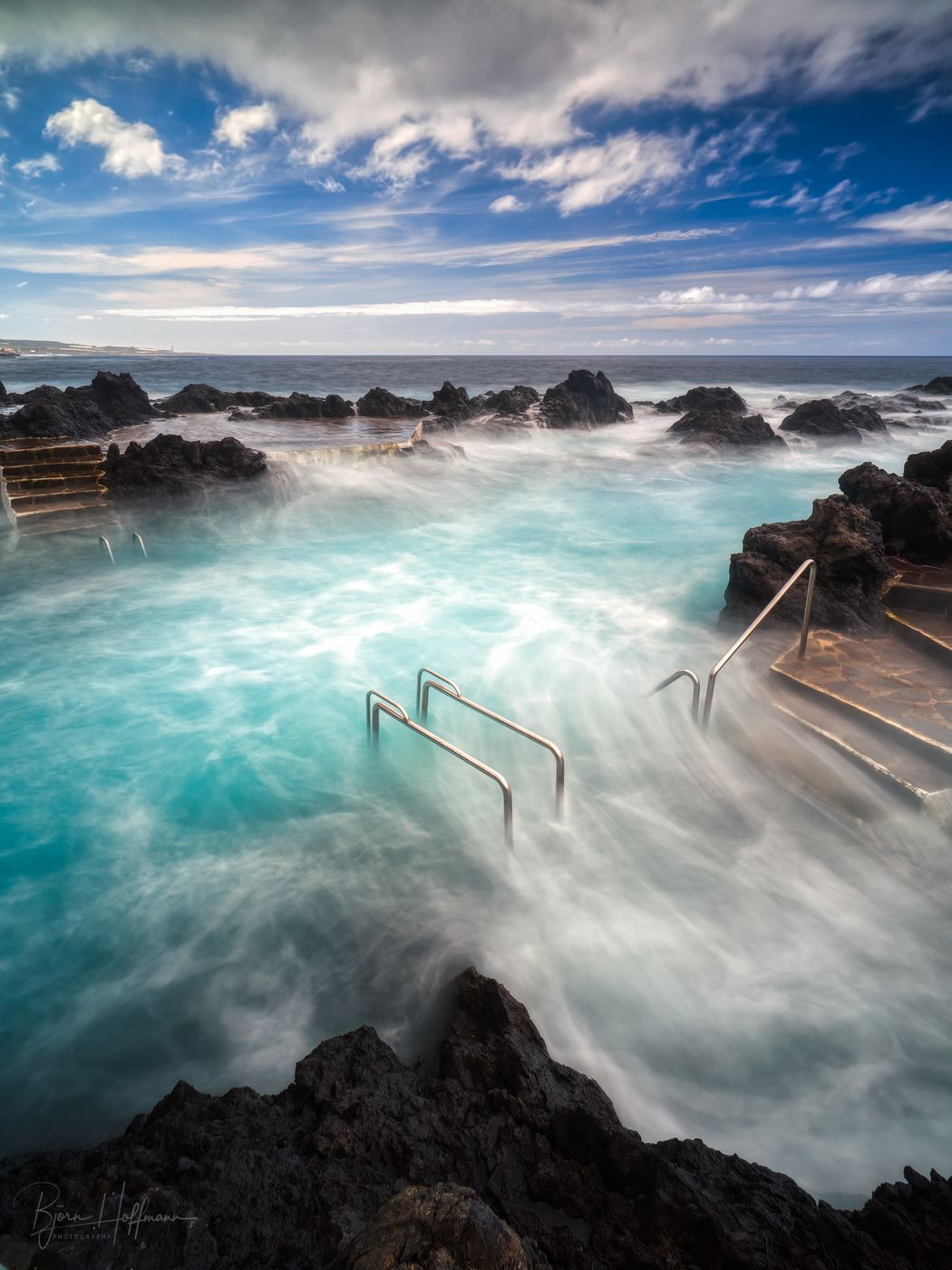 Coastal Pools in Garachico, Tenerife, Spain