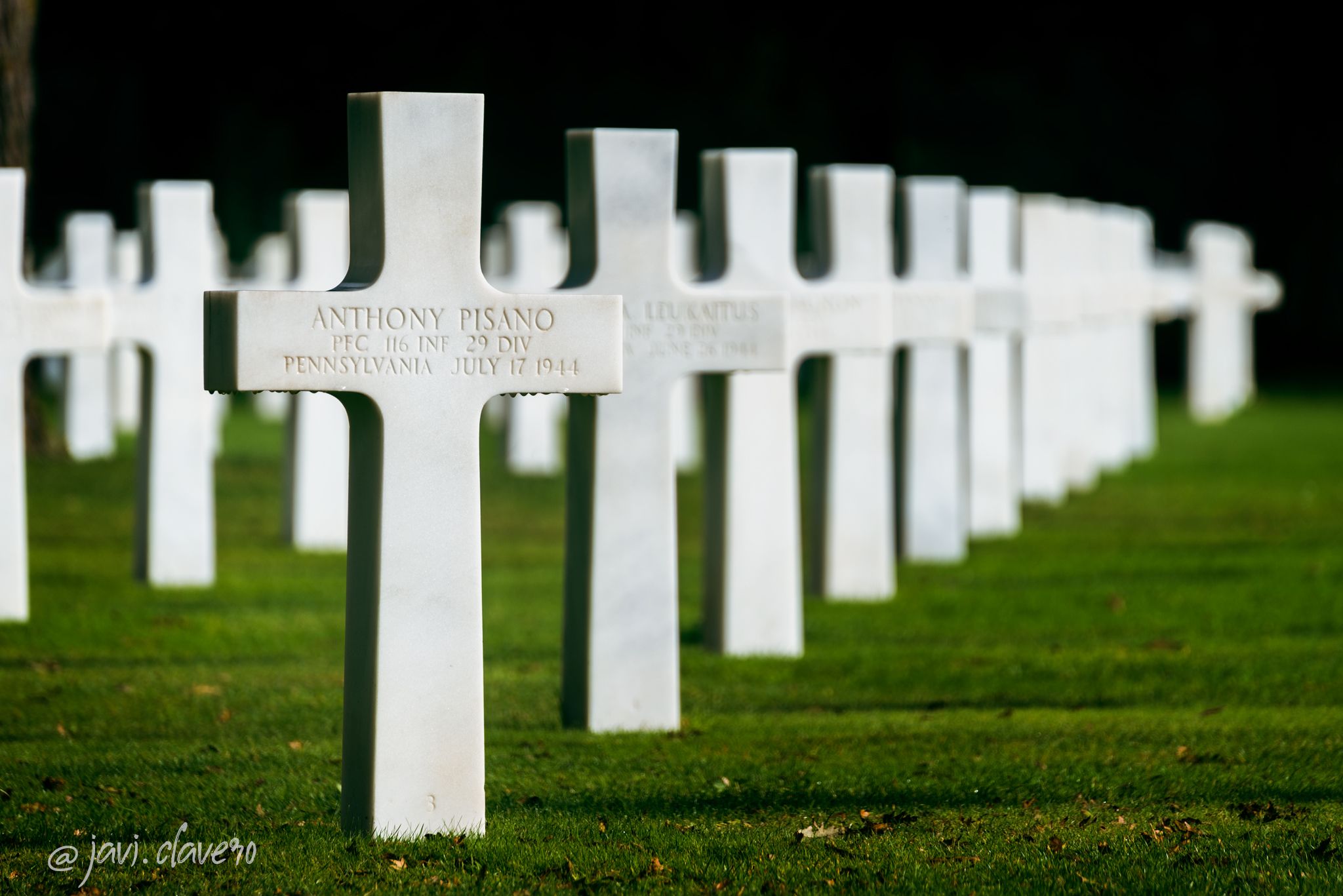 Colleville-sur-Mer American cemetery, France