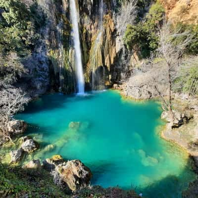 Crystal Clear waterfall, France