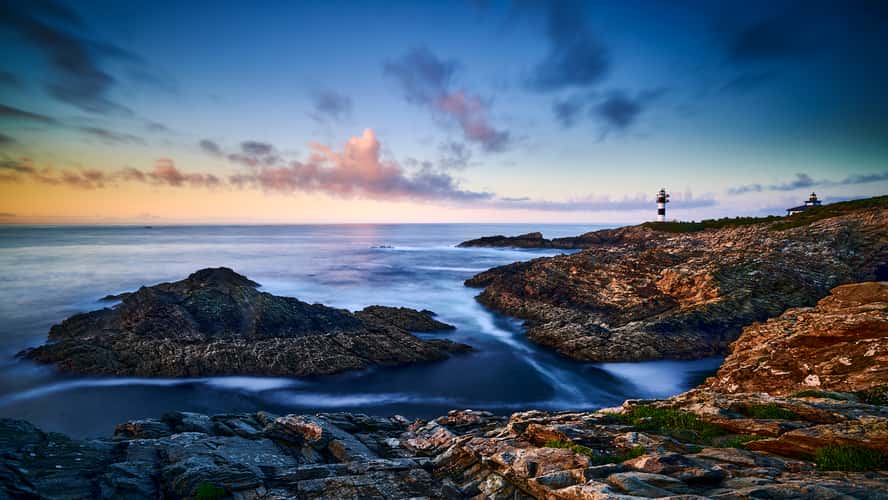 View of the Lighthouse of Ribadeo