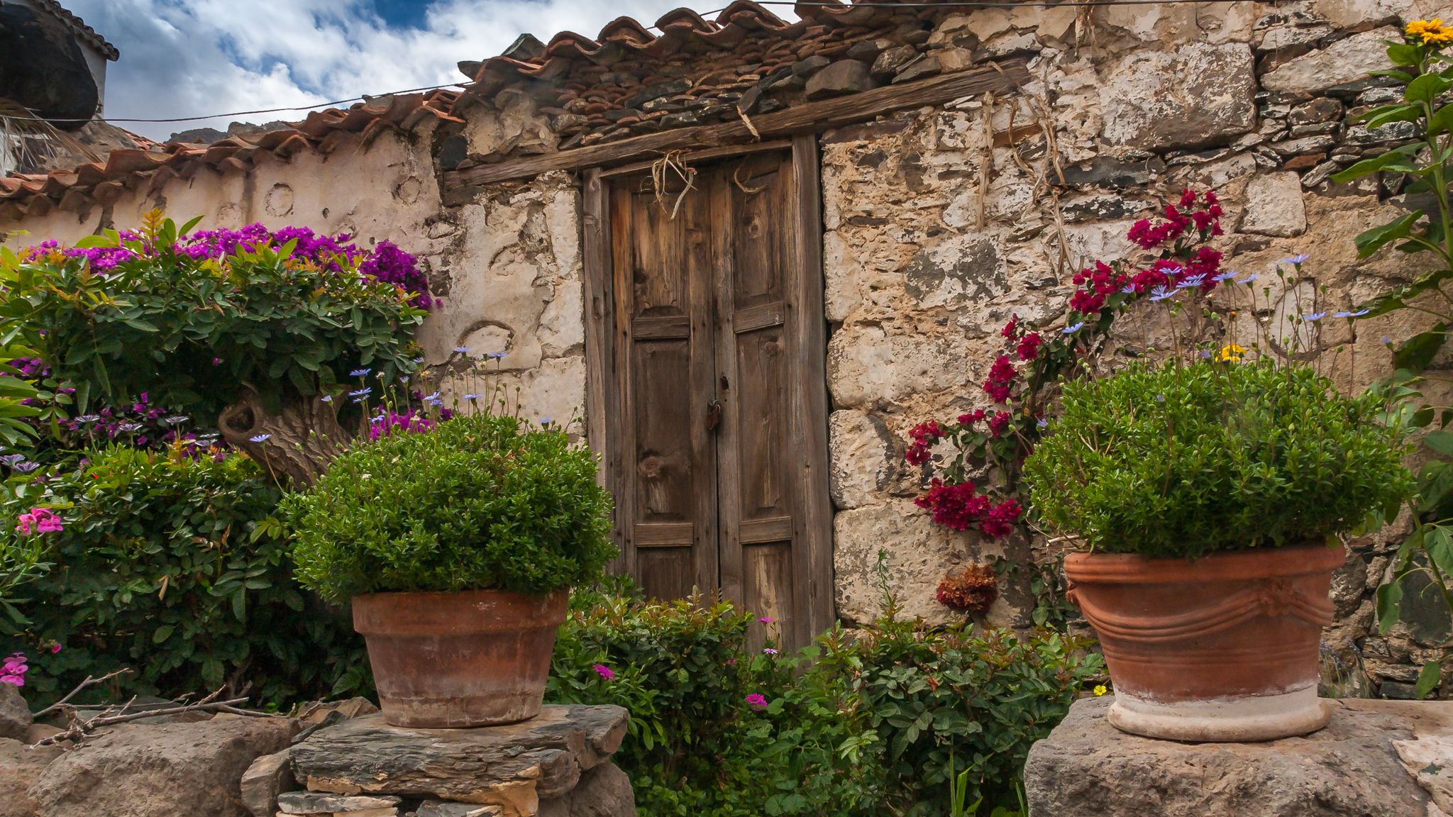 Fataga old town, Spain