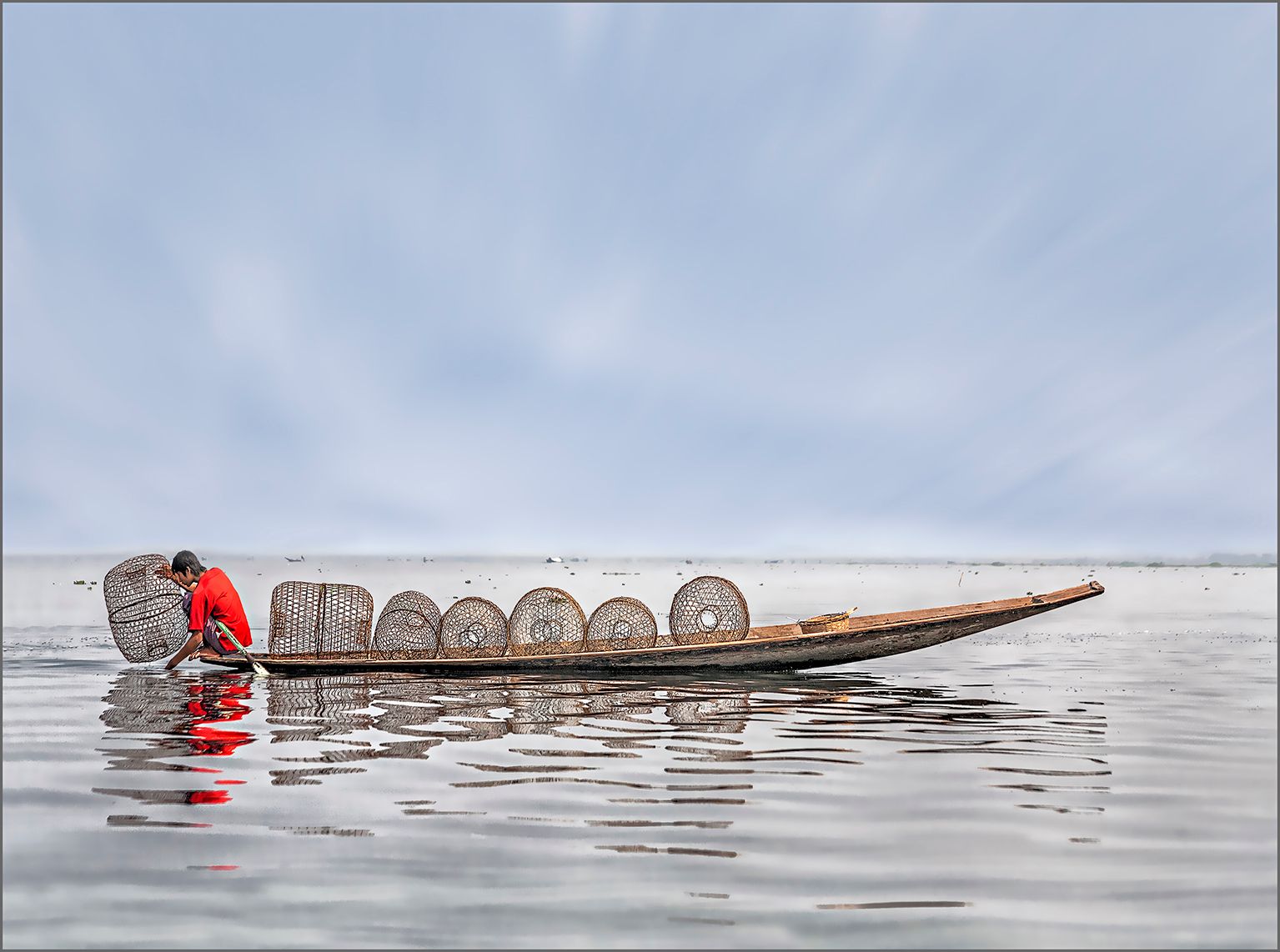 Fishermen on Inle Lake, Myanmar