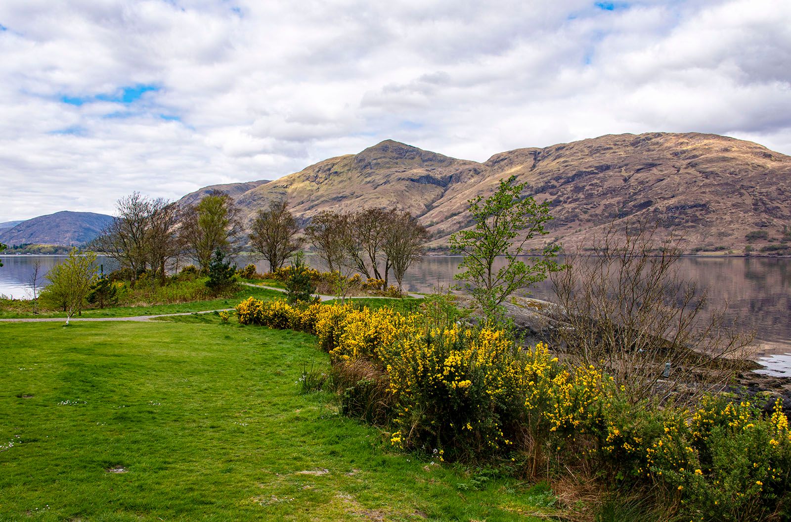 Glen Coe Viewpoint along Loch Leven, United Kingdom
