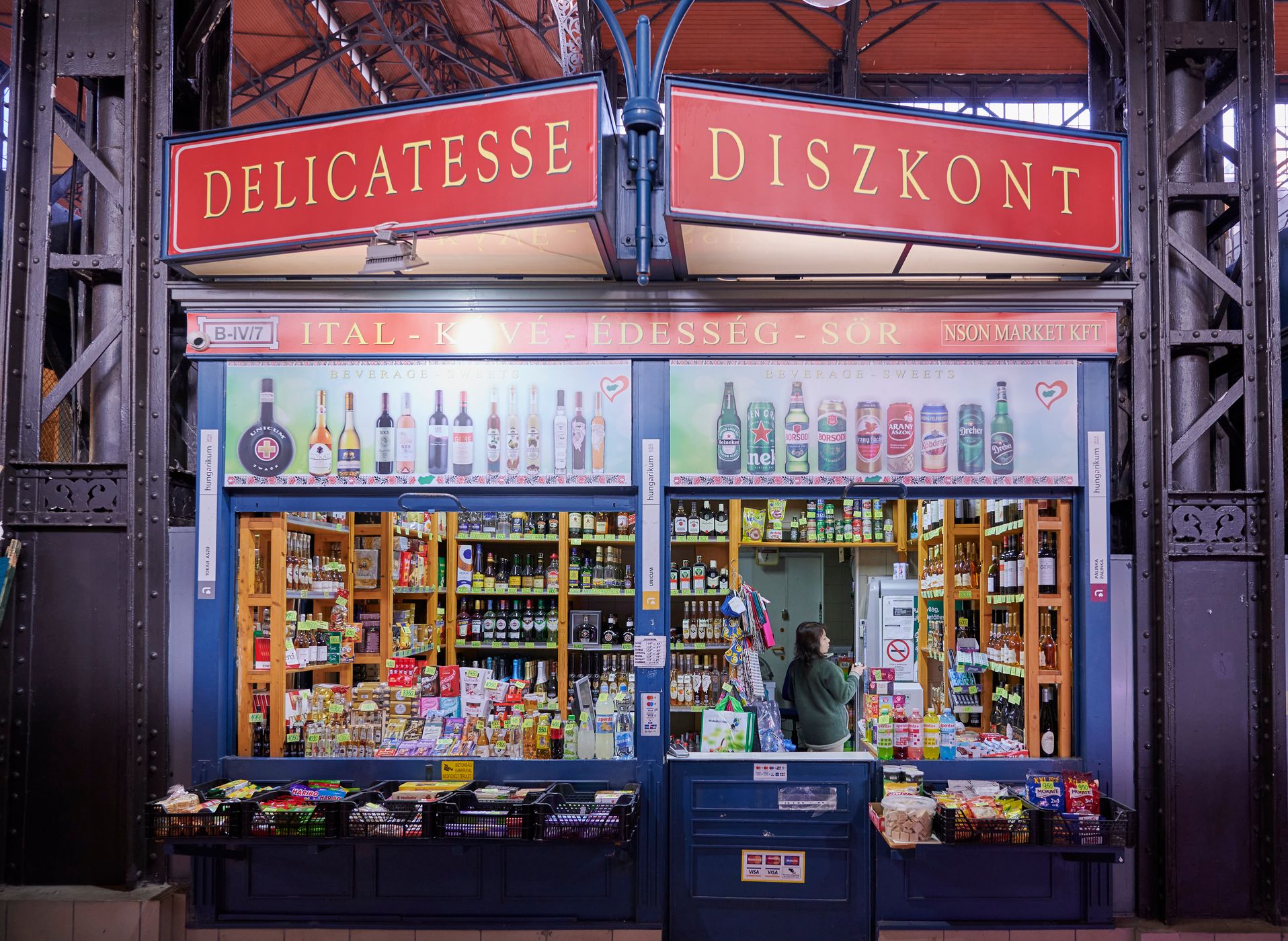 Great Market Hall Budapest, Hungary