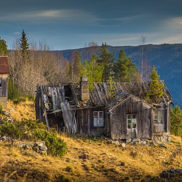 Grov abandoned farm, Norway