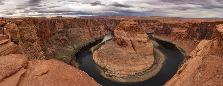 Horseshoe bend (from the air)