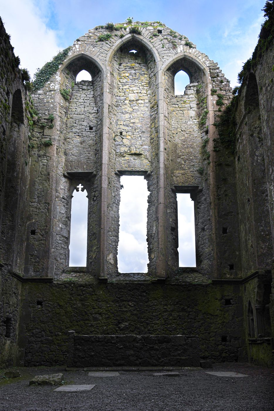 Interior or Hore Abbey, Ireland