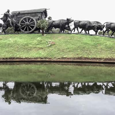 La carreta Monument, Uruguay