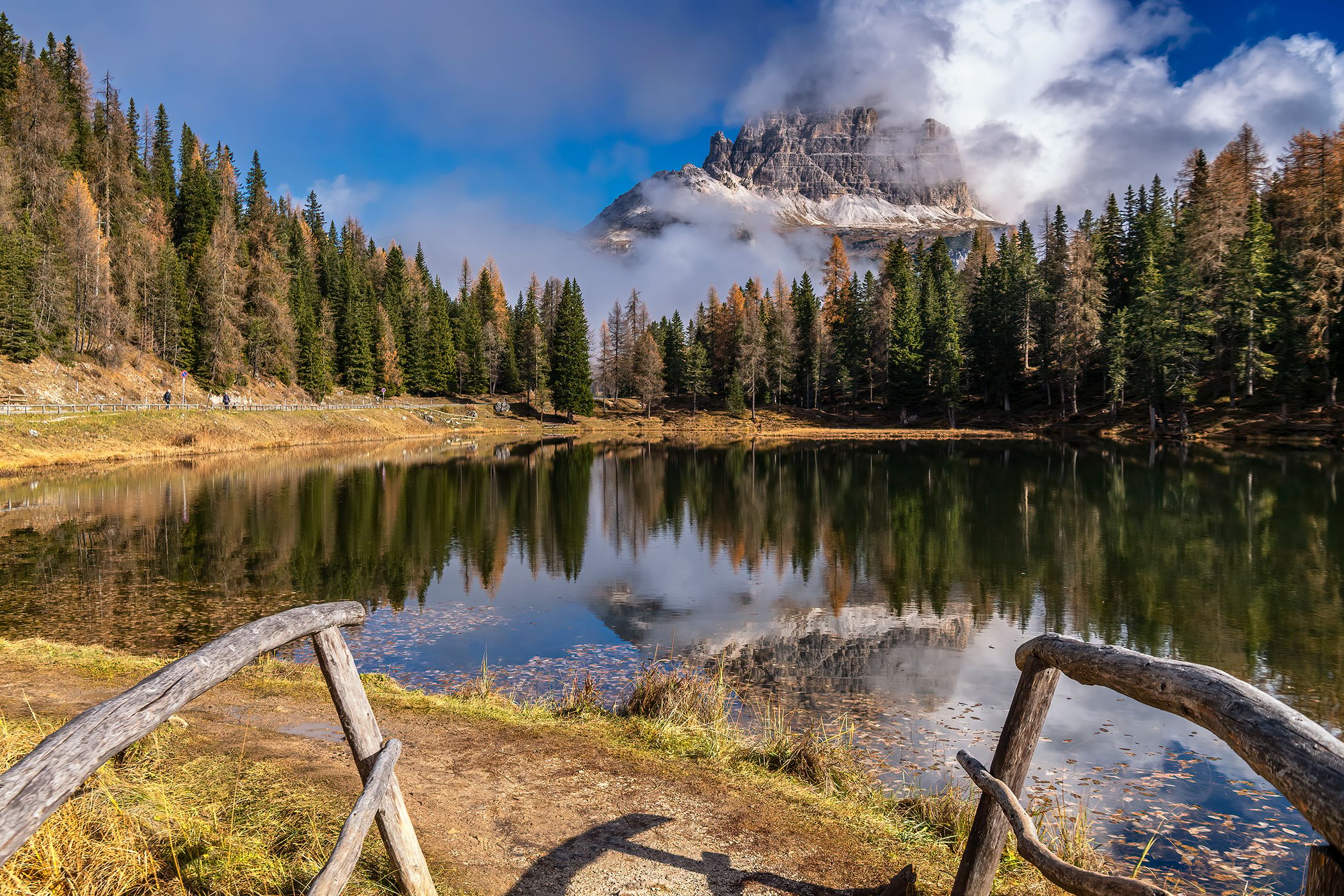 Lago d'Antorno, Italy