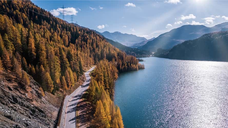 Lai da Marmorera, Switzerland