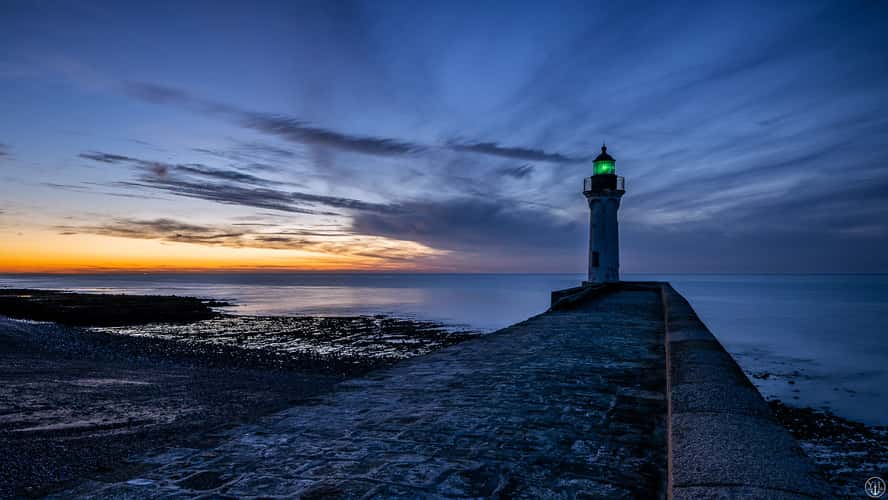 Lighthouse at Saint Valery-en-Caux